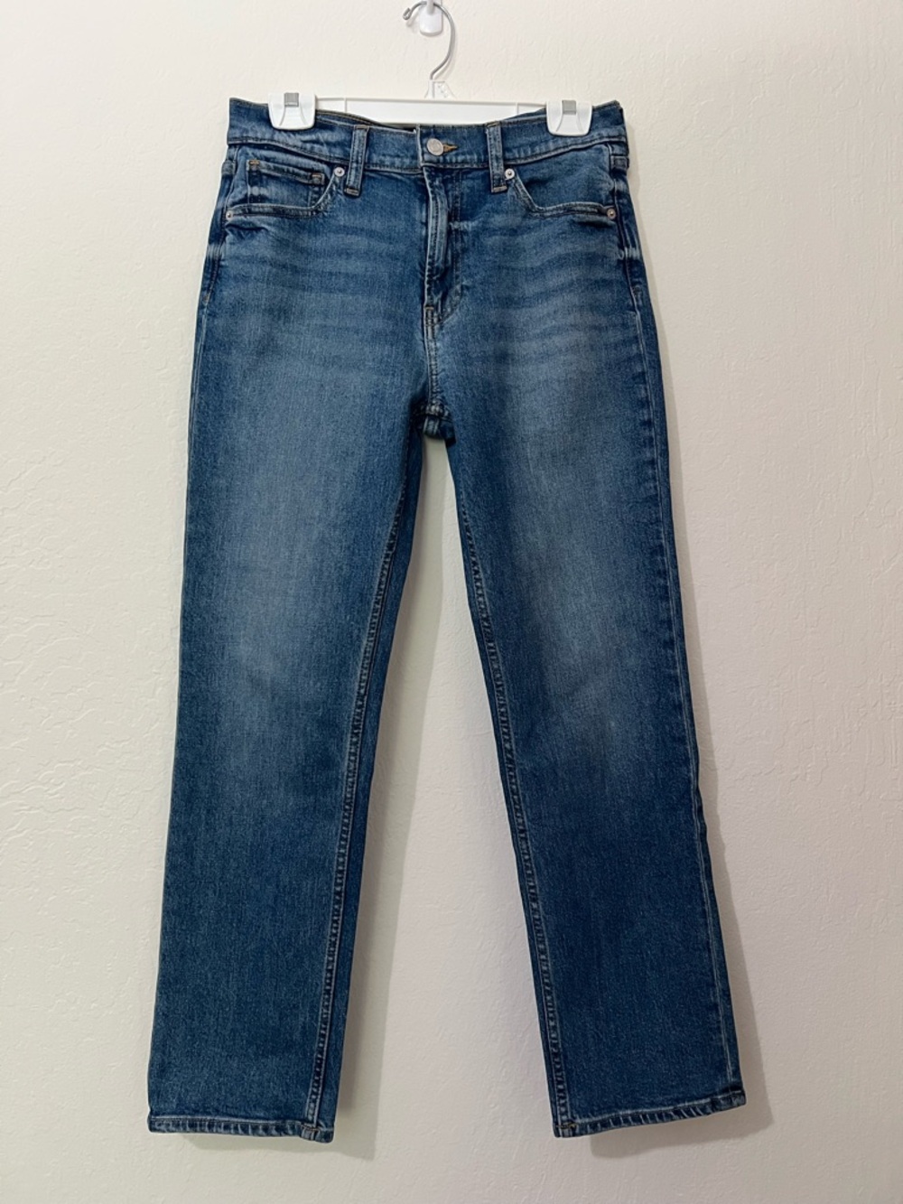 Gap Classic Straight-Leg Blue Jeans